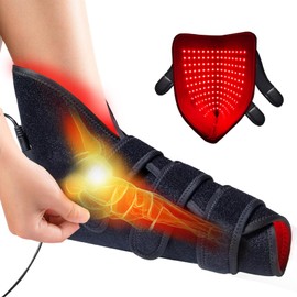 Red Light Lamp for Foot, 165 LEDs Red Light Therapy with Timer, 660 nm & 850 nm Red Light Therapy for Ankle, Arch, Foot and Toe