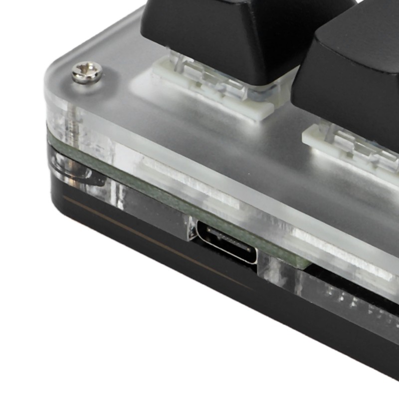 Mini 4 Key Gaming Keyboard Mechanical Keypad Type C to