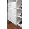 Easy Track 8" Drawer Closet Storage, 8", White