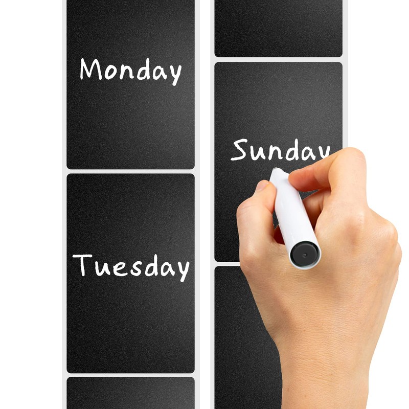 Rectangular Stickers 12.7 x 7.6 cm Colour Code Labels Vinyl