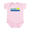 CafePress Malibu, California Infant Bodysuit Cute Infant Bodysuit Baby Romper