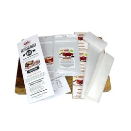 UMAi Dry Charcuterie Dry Curing Kit | Dry Curing Meat Kit for Refrigerator | Simple at Home Method | Kit Includes 5 UMAi Dry Bags Sized for Smaller Charcuterie Cuts, Instacure #2, and Juniper Berries