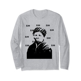 Black History Monat 20 Dollar Rechnung Langarmshirt