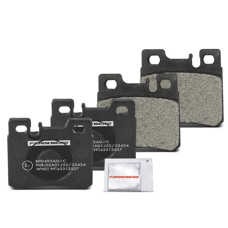 Frankberg 4 x Brake Pads Compatible with C-Class W202 C200