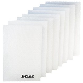 RAYAIR SUPPLY 24x24 Replacement Filter Pads Compatible with Respicaire CG MicroCLean 95 Air Cleaner 24x24 Refills (4 Pack)