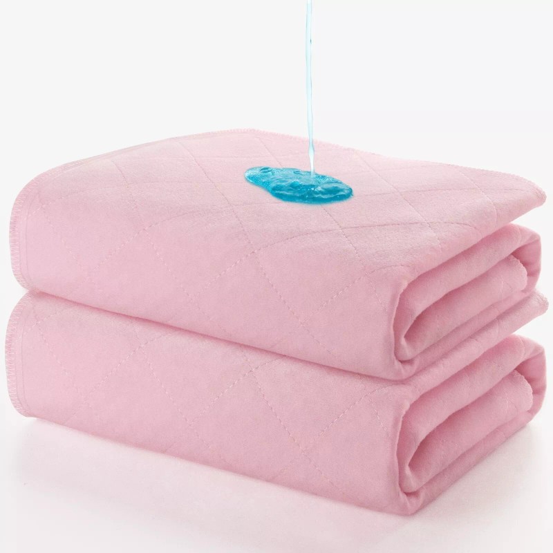Moonsea Waterproof Incontinence Bed Pads Reusable Absorbent Pee Underpads 36"x34"