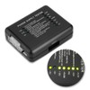 20/24-pin Power Supply Tester for ATX/SATA/HDD/FLOPPY, Black