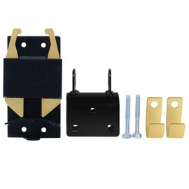 Two Way Lockable Gate Latch, Blue. Perfect for Farms, Pastures, and Ranches. Part Number S16100100 (Big Black 1PACK)