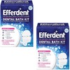 Efferdent Retainer & Denture Cleaner Tablets and Dental Bath, 4