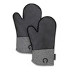 Frigidaire Sasha Cotton and Silicone Oven Mitts, Heat Resistant, Anti-Slip,