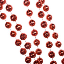 Christmas Bead Chain Garland - Red - Christmas Tree Decorations