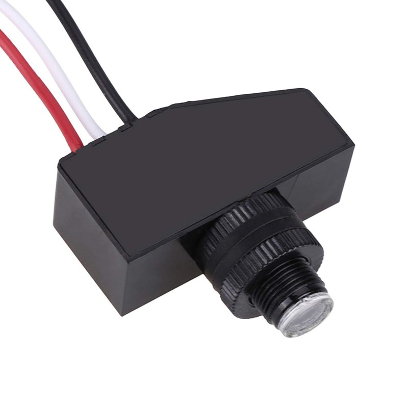 DC Photocell Light Sensor 12V to 48V Mini Dusk to