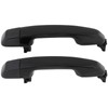 cciyu Door Handles Black Rear Driver Left Passenger Right Side