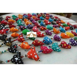 Super India 10-Bird Bell Tota Traditional Indian Hanging Decoration