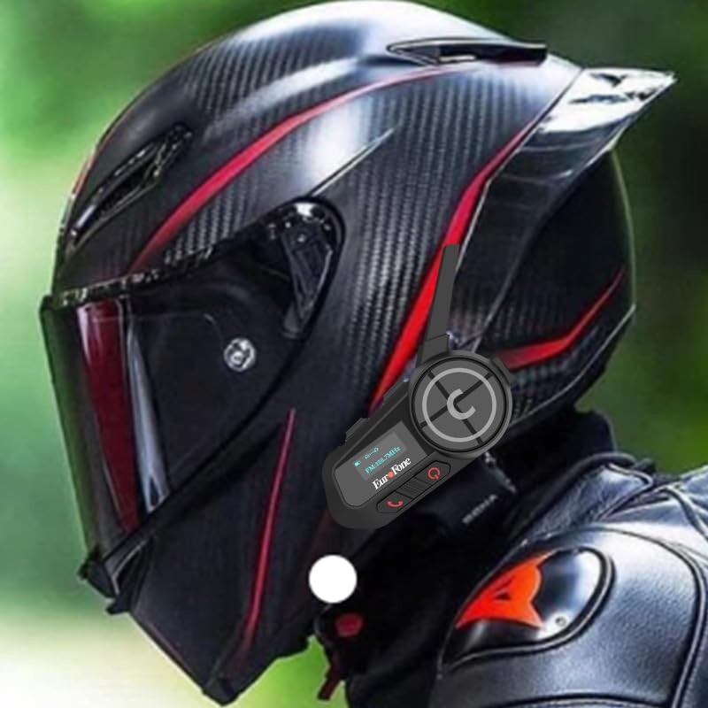 EuroFone S6-1200-A Bike Incom, Up to 1,200 m Communication, Automatic