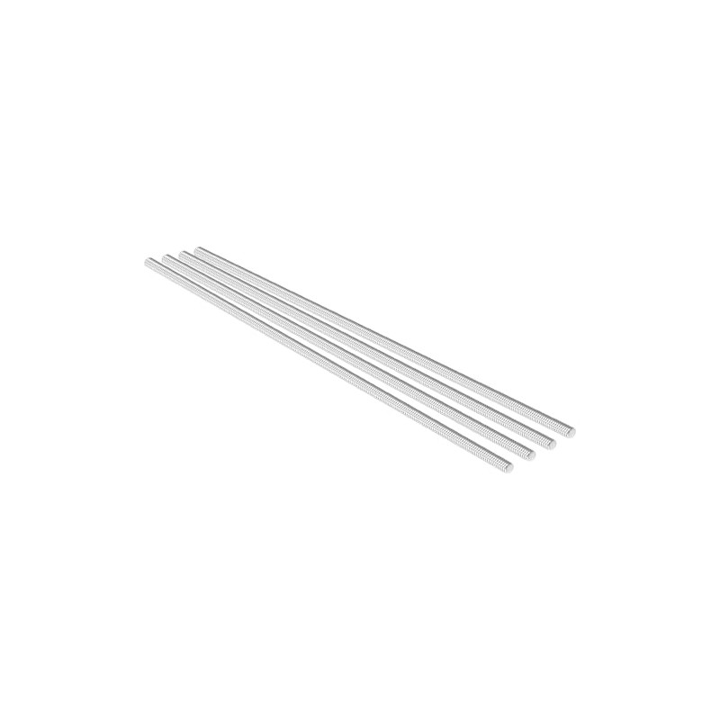 SCOOYUCK Pack of 4 Fully Threaded Rod M5 × 150