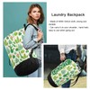 Cactus Laundry Bag Backpack with Dirty Clothes Organizer Extra Large