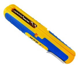 S&R Universal Stripping Tool - Cable 10-20AWG, Satellite/Cable Strippers RG6 and RG59 Low-Voltage Round Cable Stripper 8-13 mm