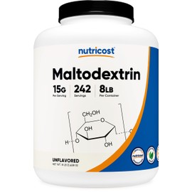 Nutricost Maltodextrin Powder 8LBS - Gluten Free, GMO Free