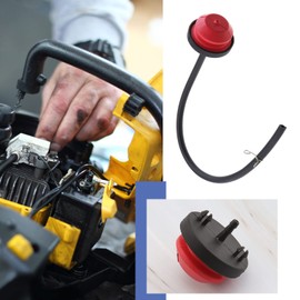 ECSiNG 2 Sets of Lawnmower Primer Bulb Pumps Primer Bulb Pumps Clamps Kit 570682 570682A 751-10639 Compatible with TECUMSEH AV520, HMSK100, HMSK105, HMSK110 Primer Assembly