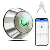 Fingerprint Keyless Entry Door Lock,Smart Deadbolt Lock with App Countrol,Biometric