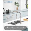 AJO BEND Touchless Spring Kitchen Sink Faucet with Pull Down