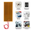 10 PCS 45mmx100mm Film Heater Plate Adhesive Pad, PI Heating