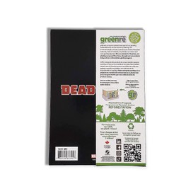 greenre Deadpool Eco-Hard Perfect Bound A5 Notebook 160 pages - School Notebook, Writing, All Purpose Notebook Back to School 2025- Under Tree Planting Program