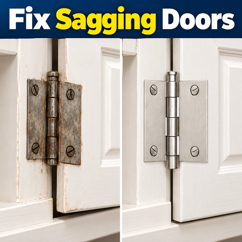 Stainless Steel Door Hinges 1/2/3/4 Inch – Universal Furniture Cabinet