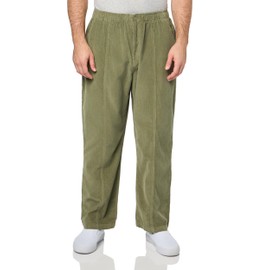 Lacoste Men's Core Collection Straight Fit Corduroy Trousers, Khaki, 42