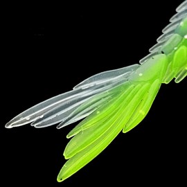 FOLANDO 7PCS Soft Fishing Lures, Plastic Baits Kit Artificial Baits for Fishing 8cm3.5g