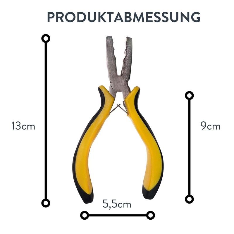 hair2heart Extensions Pliers Removal and Application of Micro Ring Extensions