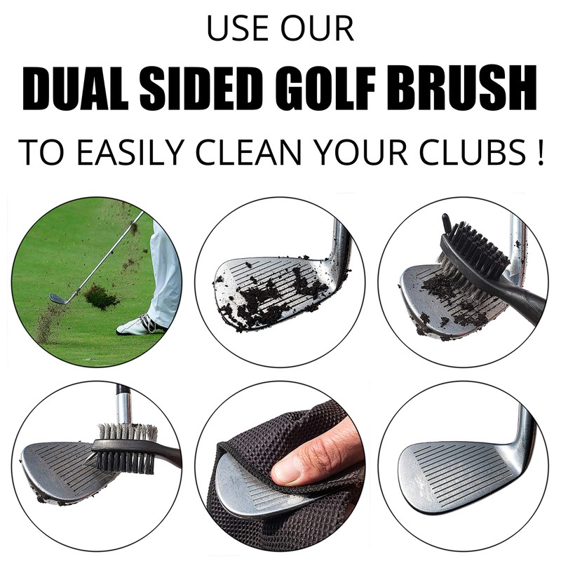 59Golf - Golf Club Cleaning Brush + Magnetic Keyring
