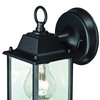 WISBEAM Outdoor Wall Lantern, Wall Sconce as Porch Lighting Fixture,