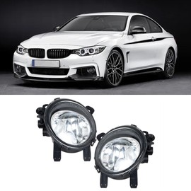 labwork Left Driver and Right Passenger Sides Pair Fog Lights Replacement for F22 F30 F35 328i 3 Series 2012-2015 Fog Lights Driving Lamps 63177248911 63177248912