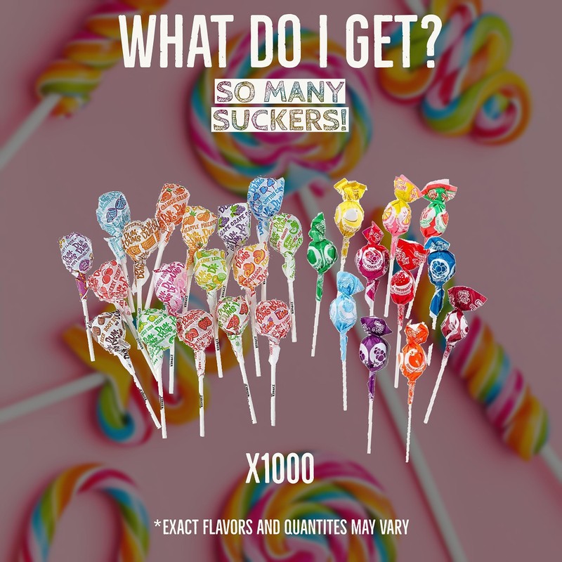 Bulk Suckers Individually Wrapped Bulk Lollipops - Dum Dums and