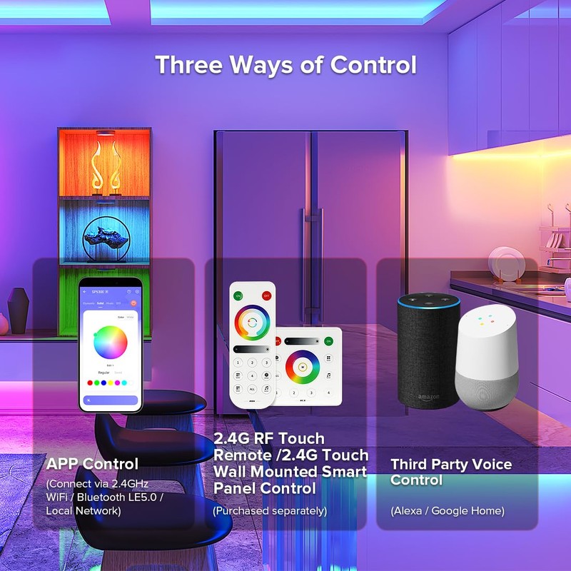 FCOB SP530E WiFi Bluetooth LED Controller 12-in-1 Smart Controller for