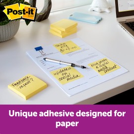 Post-it R330RP12YW Pop-up Notes, 3 x 3, Canary Yellow, 100-Sheet, 12/Pack