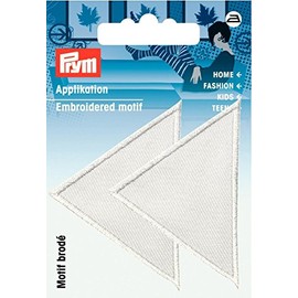 Prym 925467 applique triangles large white