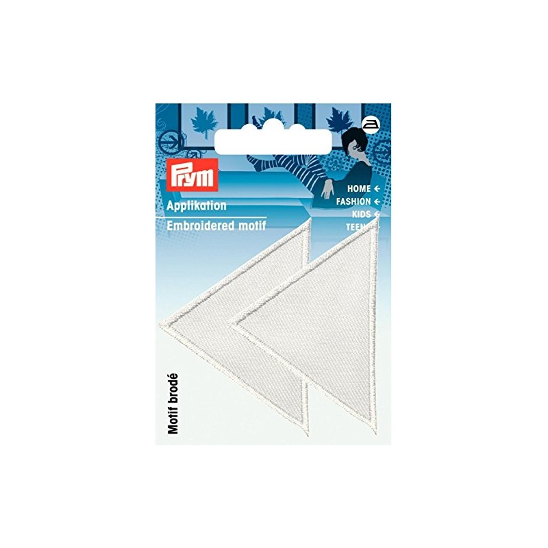 Prym 925467 applique triangles large white