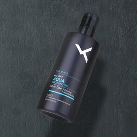 Vacci (1+1)바찌 옴므 4in1 올데이 아쿠아 수딩젤 올인원 300ml /끈적이지않는 진정... (1+1) Bocci Homme 4in1 All-Day Aqua Soothing Gel All-in-One 300ml / Non-sticky soothing...