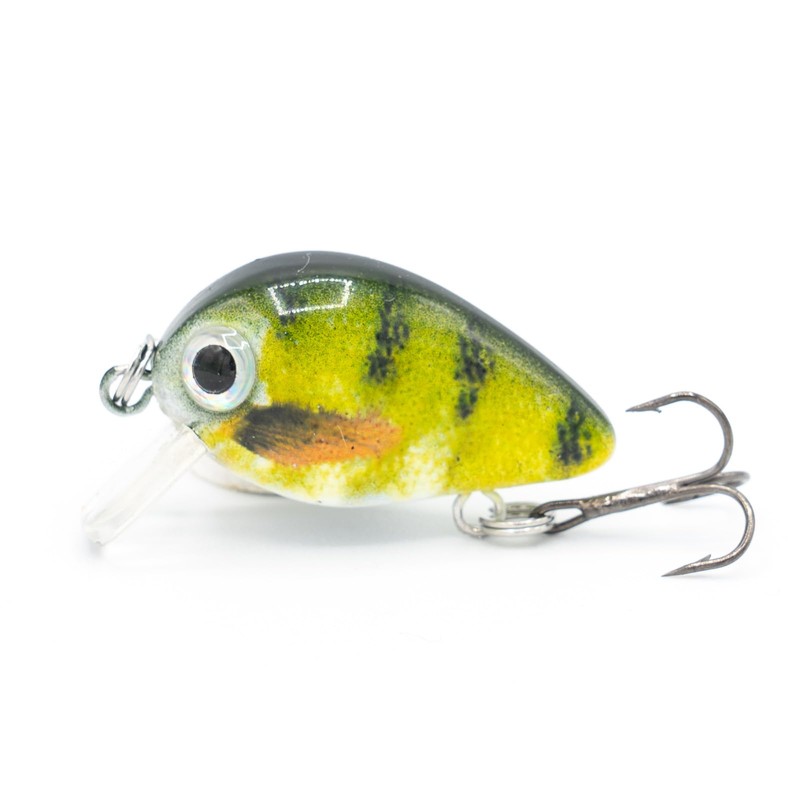 Mister Tackle BX-2 Fishing Lure Mini Wobbler Set Crankbaits for