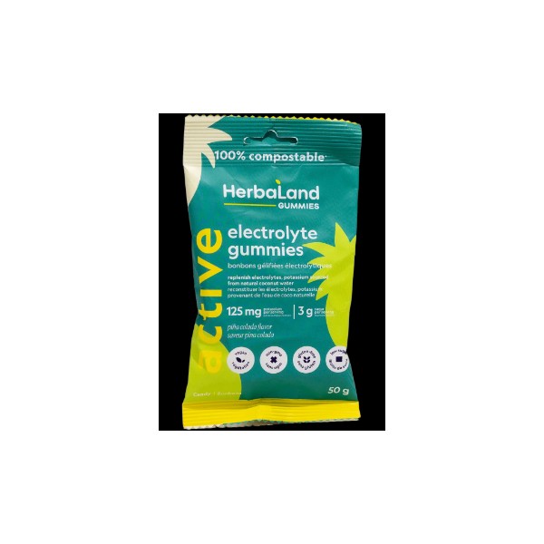 Herbaland Electrolyte Gummies (Pina Colada) - 50g