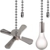 Akahttbn Ceiling Fan Pull Chain Ornaments Extension Chains with Decorative