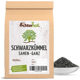 Black Cumin Seeds 100 g Peppery, Smoky Taste with Pungent Roasted Aroma Ideal for Indian, Vegetarian & Vegan Cuisine from Achterhof