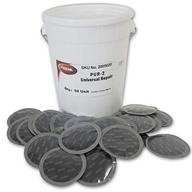 Prema Products PUR-2 Universal Repair, 2" Tire Repair Patch for All Cars and Trucks, Patch Nailhole Injuires in Tubeless Bias and Radial Tires
