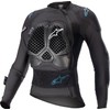 Alpinestars 6516823-1079-S: Stella Bionic Action V2 Protection Jacket Blk/Cyan Sm
