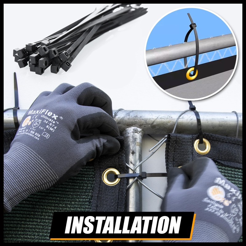 Royal Shade Privacy Fence Screen Sample Set Standard RSTAP0450