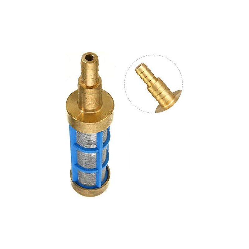 Brass 3/4'' 5/8'' Hose Water Suction Strainer Pickup Filter for