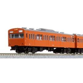KATO 10-1743B N Gauge 103 Series, Orange, Set of 4 Vehicles, Model Railway